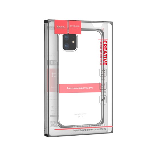 Capa Traseira Hoco para iPhone 11 Transparente